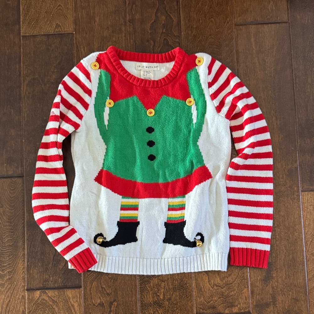 Elf Sweater with bells